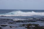 Bra bølger på nordsiden av øya