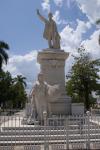 Nok en José Martí statue