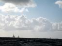 3 norske langturbåter i samlet tropp på vei mot England
