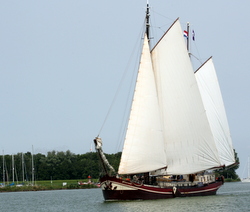 Seiling på Ijsselmeer