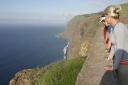 Høgt ned, vestsida av Madeira
