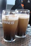 Guinnes tappa på ordentleg vis på toppen av Guinnesmuseumet.