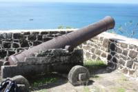 Kanon paa festningsvollen